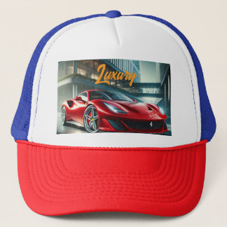 Luxury Ferrari Car Design Hat