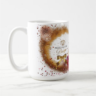 Luxury Fireworks of Love Romantic Classic Mug 15