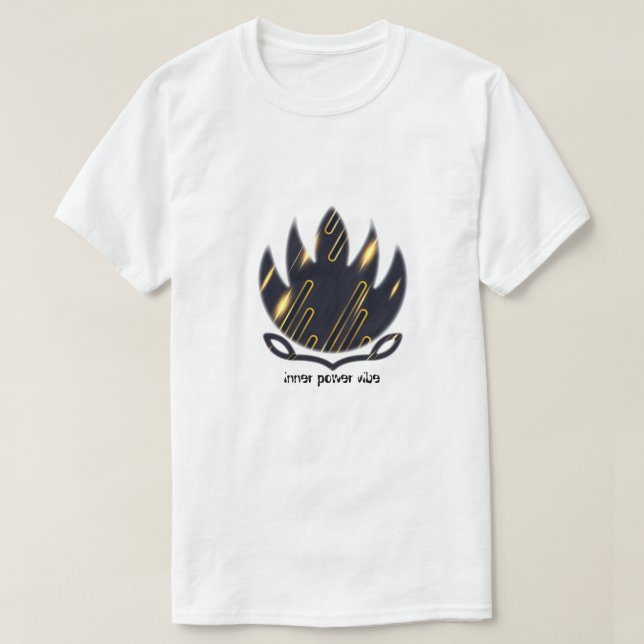 Luxury Flame Graphic T-Shirt (Design Front)