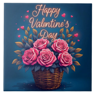 Luxury Floral Beautiful Love Popular Collection Ceramic Tile