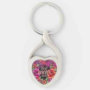 Luxury Floral Modern Gift Collection Key Ring