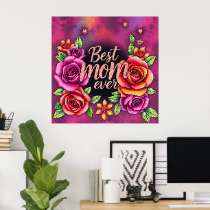 Luxury Floral Modern Gift Collection Poster