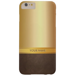 Luxury Foil Gold Custom Name iPhone 6 Plus Case