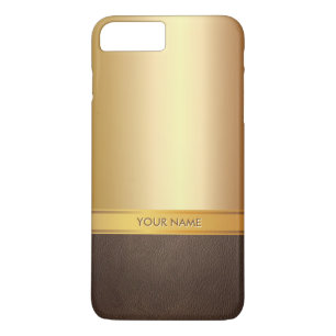 Luxury Foil Gold Custom Name iPhone 7 Plus Case