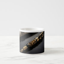 Luxury Fountain Pen Art Coffee Mug