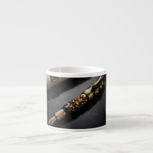 Luxury Fountain Pen Art Coffee Mug