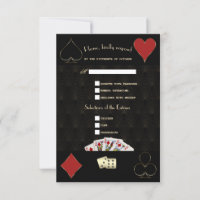 Luxury Gatsby Casino Vegas Poker Wedding