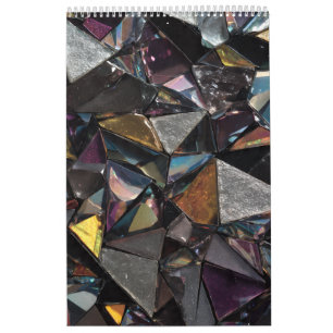 Luxury Geometric Mosaic Wall Calendar 2027