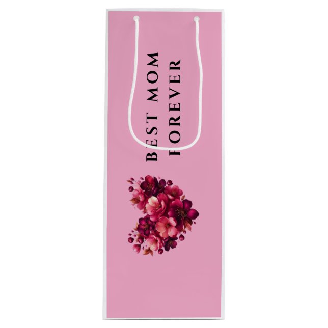 Luxury Gift Bag – Best Mum Forever (Front)