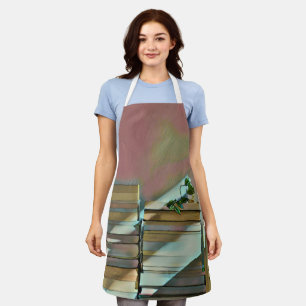 Luxury gifts for book lovers apron