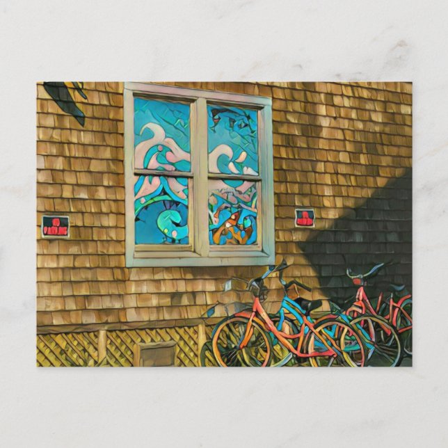 Luxury gifts for cyclists postcard (Front)