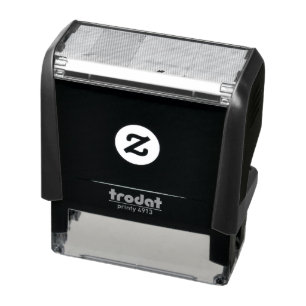 Luxury gifts for cyclists self-inking stamp