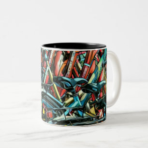 Luxury gifts for cyclists Two-Tone coffee mug