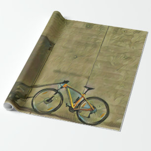 Luxury gifts for cyclists wrapping paper