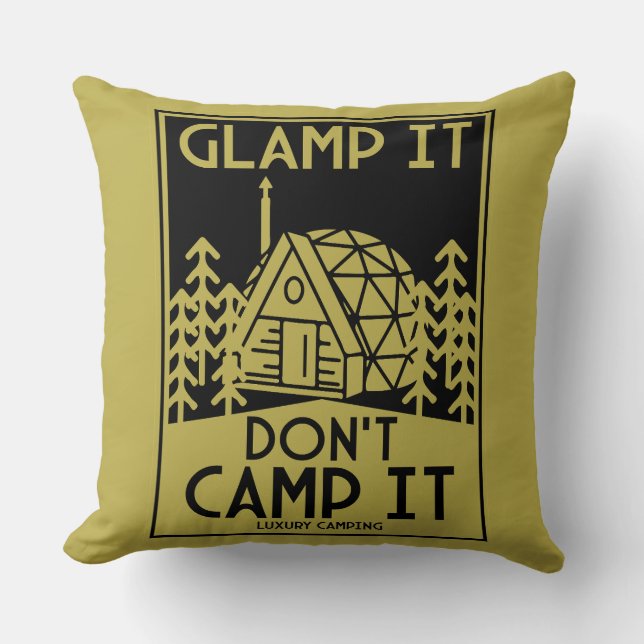 Luxury Glamping Cushion (Front)