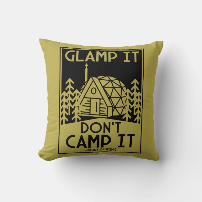 Luxury Glamping Cushion (Front)