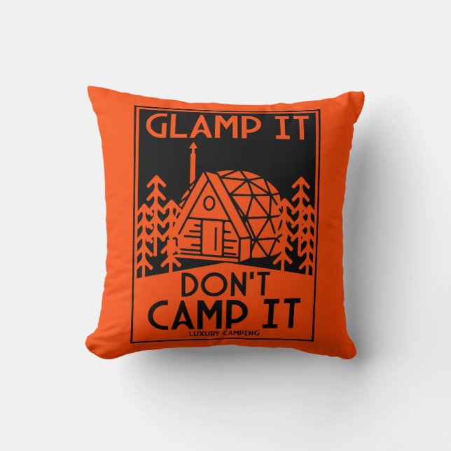Luxury Glamping Cushion (Front)
