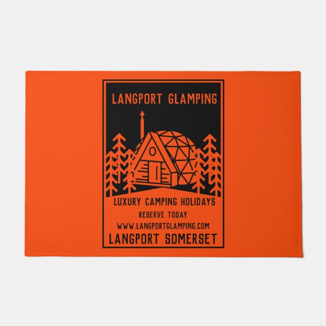 Luxury Glamping Doormat (Front)