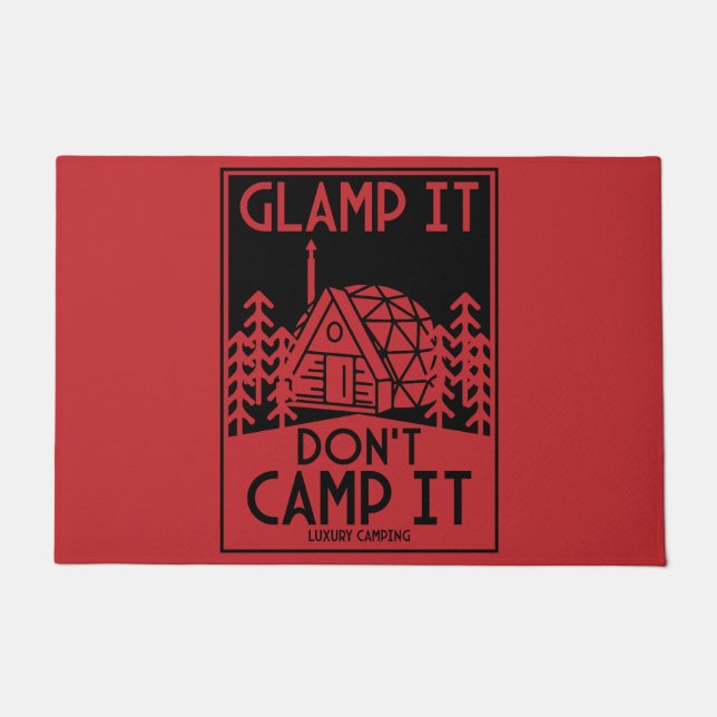 Luxury Glamping Doormat (Front)