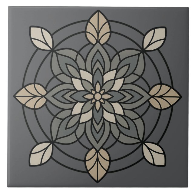 Luxury Glass-Inspired Accent Ceramic Tile (Front)