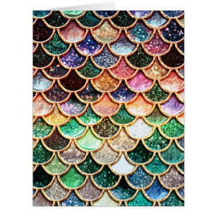 Luxury Glitter Mermaid Scales - Multicolor