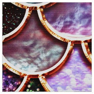 Luxury Glitter Mermaid Scales - Multicolor Fabric