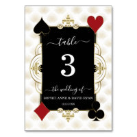 Luxury Gold Art Deco Casino Vegas Wedding 