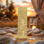 Luxury Gold Camp Bride Wine Gift Box<br><div class="desc">Elevate your bachelorette weekend or bridal shower with this luxurious gold Camp Bride wine gift box. Featuring a shimmering gold texture and elegant script personalisation, this box is perfect for gifting wine or champagne to the bride-to-be or her bridal party. Its chic and sophisticated design adds a touch of glamour...</div>