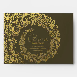 Luxury Gold Envelope