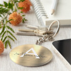 Luxury Gold Faux Stainless Steel Monogram