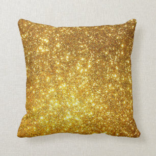 Luxury Gold Glitter Cushion