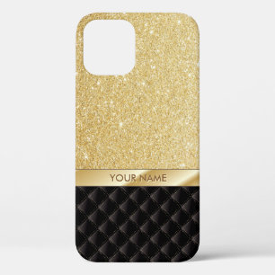 Luxury Gold Glitter Custom Name iPhone 6 case