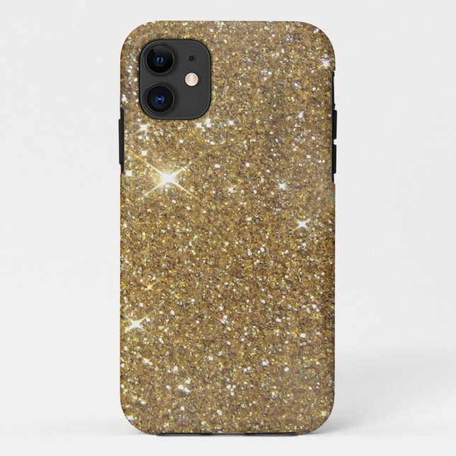 Luxury Gold Glitter - Printed Image Case-Mate iPhone Case (Back)