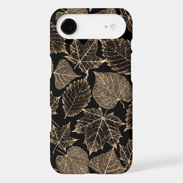Luxury Gold Leaf Seamless Pattern (Back)