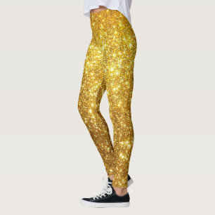 Luxury Gold Popular Gift Glitter Leggings