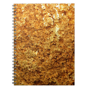 Luxury gold texture. notebook