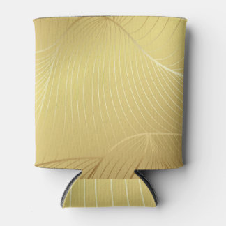 Luxury Golden: Art Deco Wallpaper Can Cooler