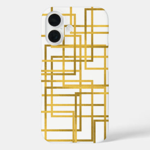 Luxury Golden geometric phone case iphone case
