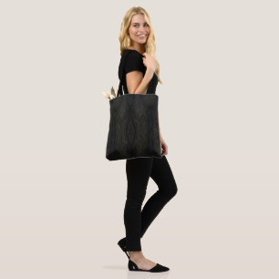 Luxury Golden Geometric Symmetry Tote Bag