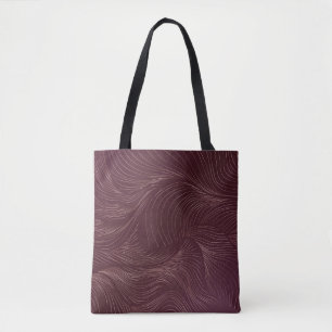 Luxury golden wallpaper. Art Deco Pattern. Vintage Tote Bag
