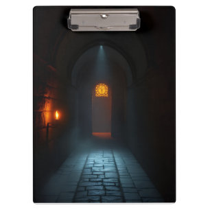 Luxury Gothic Castle Halloween Clipboard