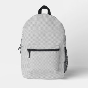 Luxury Grey Dot Minimalist Backpack