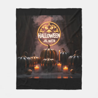 Luxury Halloween Fleece Blanket 2025 🎃🖤
