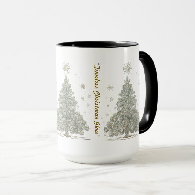 “Luxury Holiday Radiance” Mug (Front Right)
