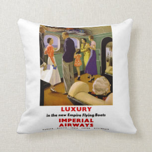 Luxury in the New Empire Flying Boats Cushion