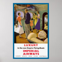 Luxury in the New Empire Flying Boats