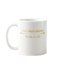 Luxury Ivory Gold Coffee Mug