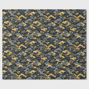 Luxury Japanese Zuiun Gold Wrapping Paper