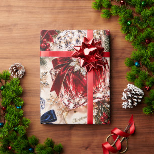 Luxury Jewel Perfume Christmas Wrapping Paper