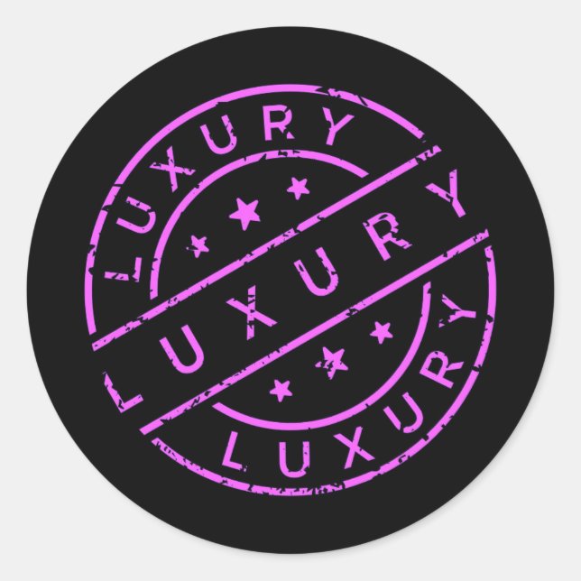 Luxury Label Stickers (Front)
